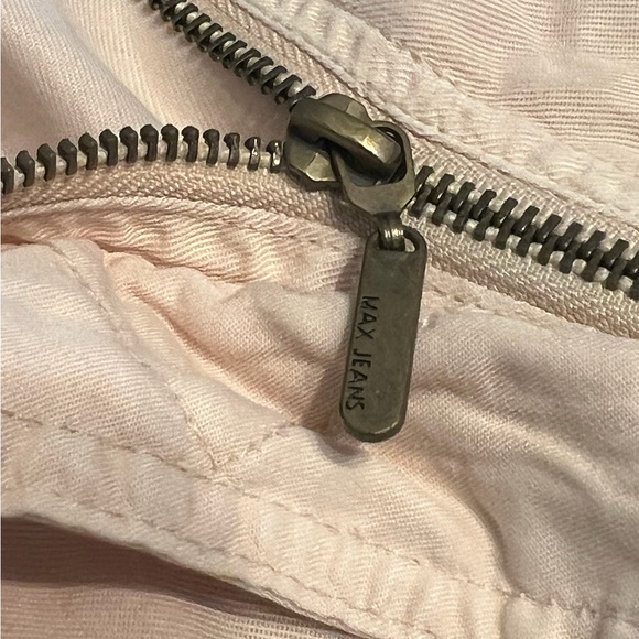 Max Jeans Lien Cream Light Weight utility Jacket Women’s - Picture 11 of 11